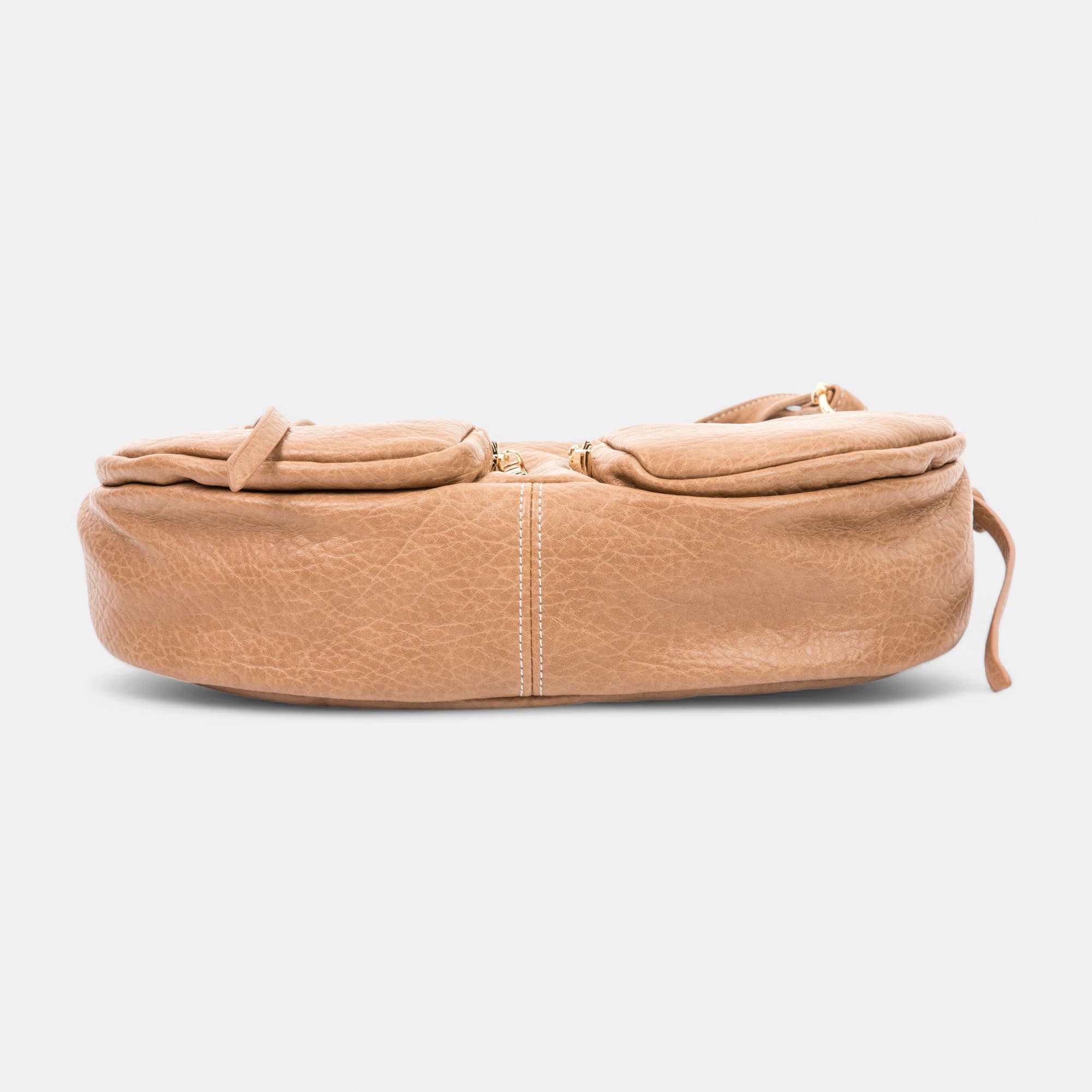 Sac bandoulière beige