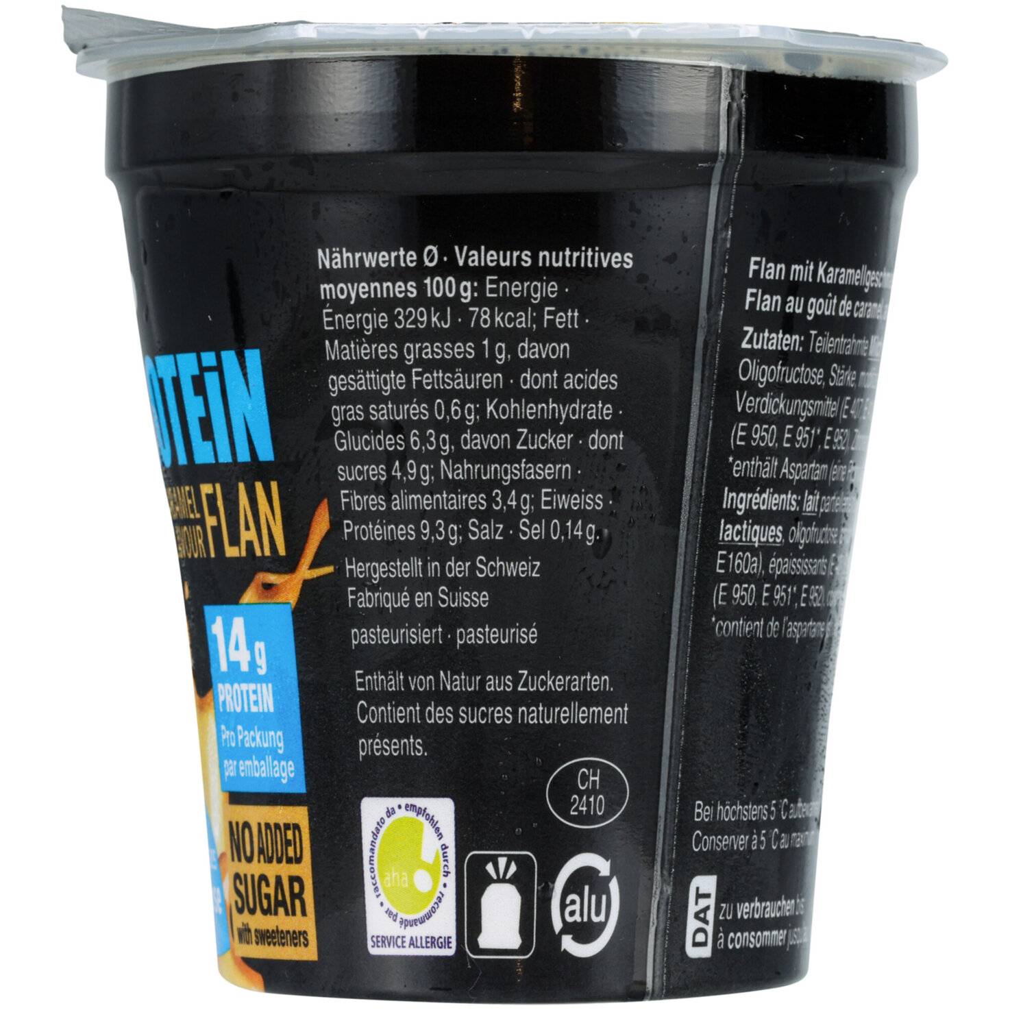 Coop High Protein Flan Caramel 2x150g