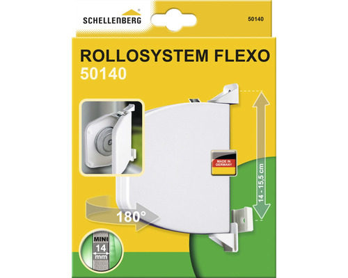 Schellenberg Flexo Mini 50140 opschroefwikkelaar, wit