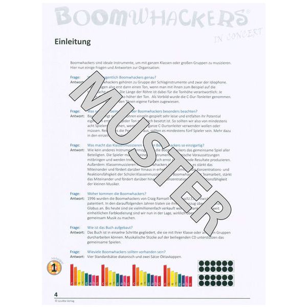 LeuWa-Verlag Boomwhackers in Concert