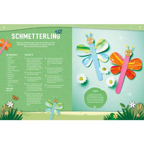 Mein tierisches Bastelbuch um die Welt