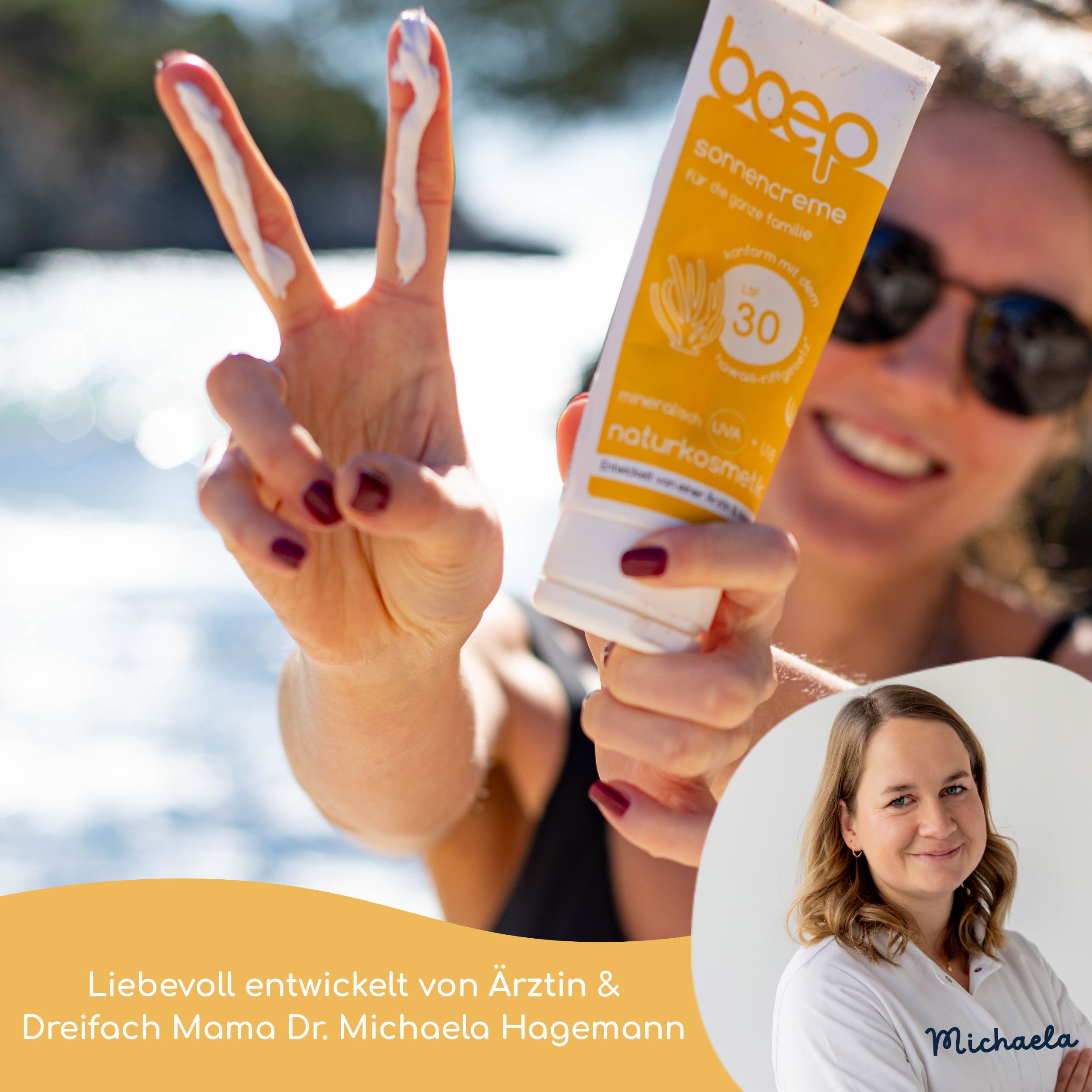 das boep Sonnencreme Familie LSF 30