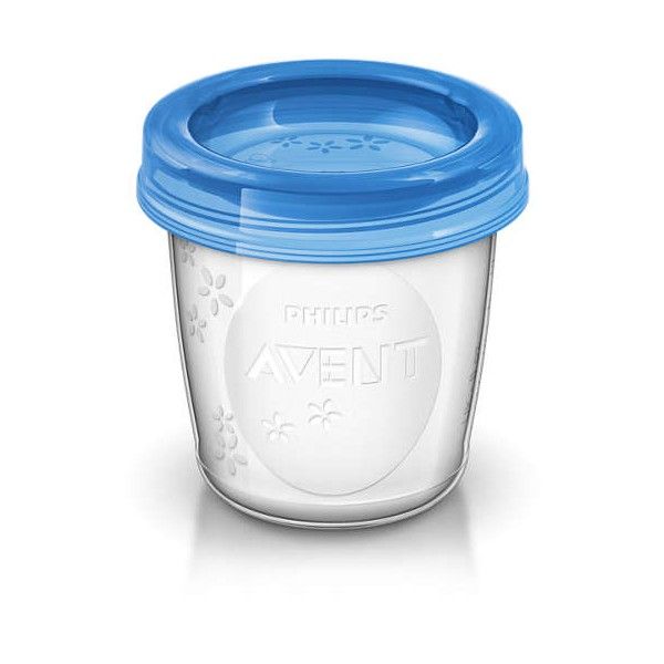 Philips Avent Recipientes para Leite Materno 180ml - SCF612/10