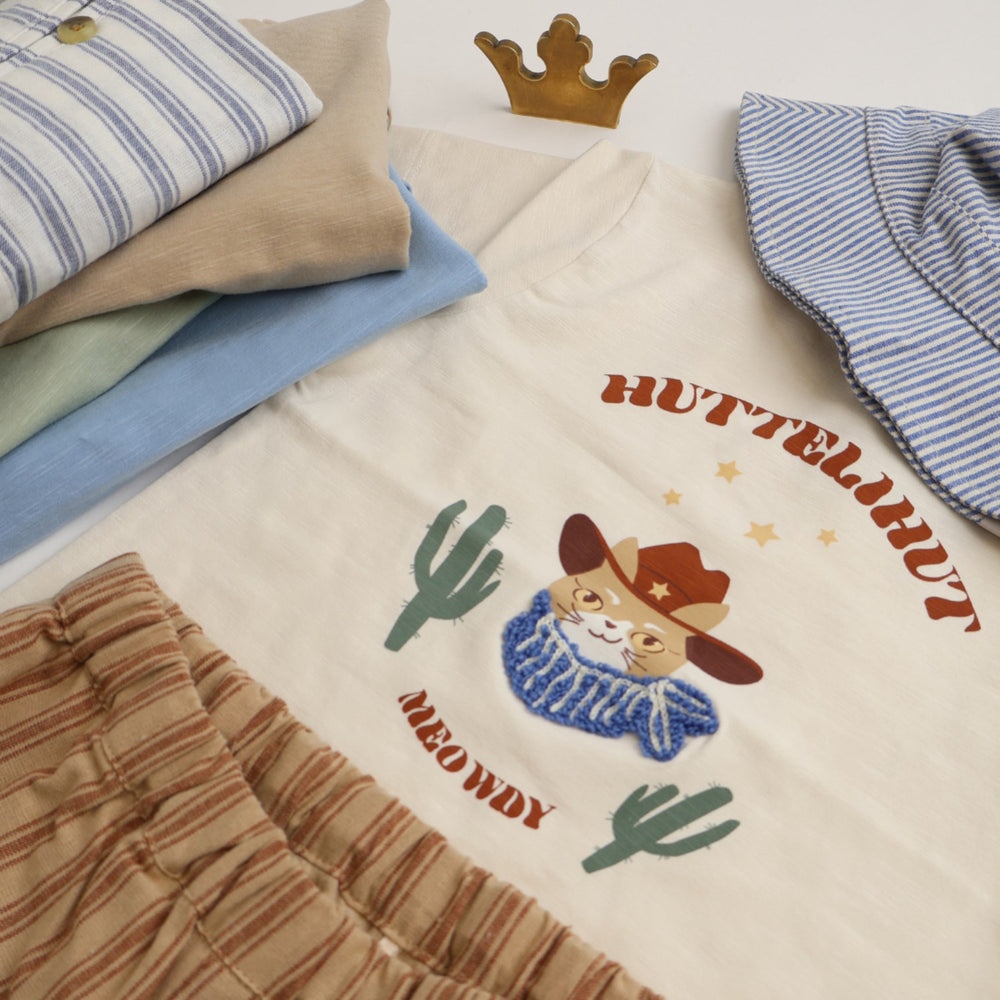 Køb Huttelihut Antique White T-Shirt