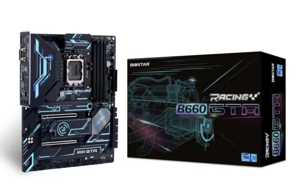 Biostar B660GTA - Bundkort - ATX - LGA1700 sokkel - B660 Chipset - USB 3.2 Gen 2, USB-C 3.2 Gen2 - 2.5 Gigabit LAN - onboard grafik (CPU påkrævet) - HD Audio (8-kanaler)