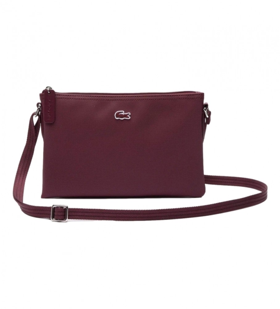 Bolsa de ombro Lacoste L.12.12 Concept cor bordô