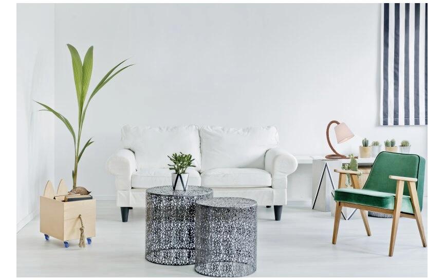 Tischleuchte mit Textilschirm «Rope» 35 cmTextil-Tischlampe