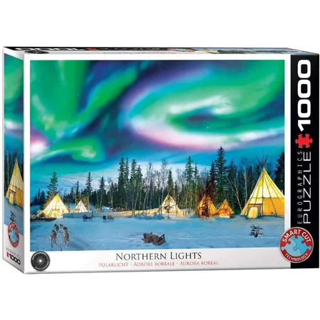Eurographics Nordlicht - Yellowknife 1000 Teile