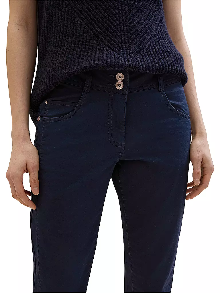 TOM TAILOR Hose 3/4  dunkelblau