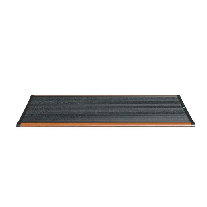Rizz - Fussmatte Outdoor 120 × 70 cm, schwarz / teak (Limited Edition)
