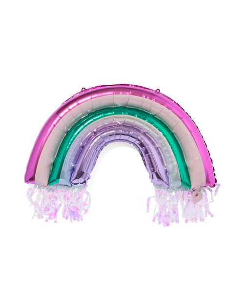 ballon alu arc-en-ciel 60 cm