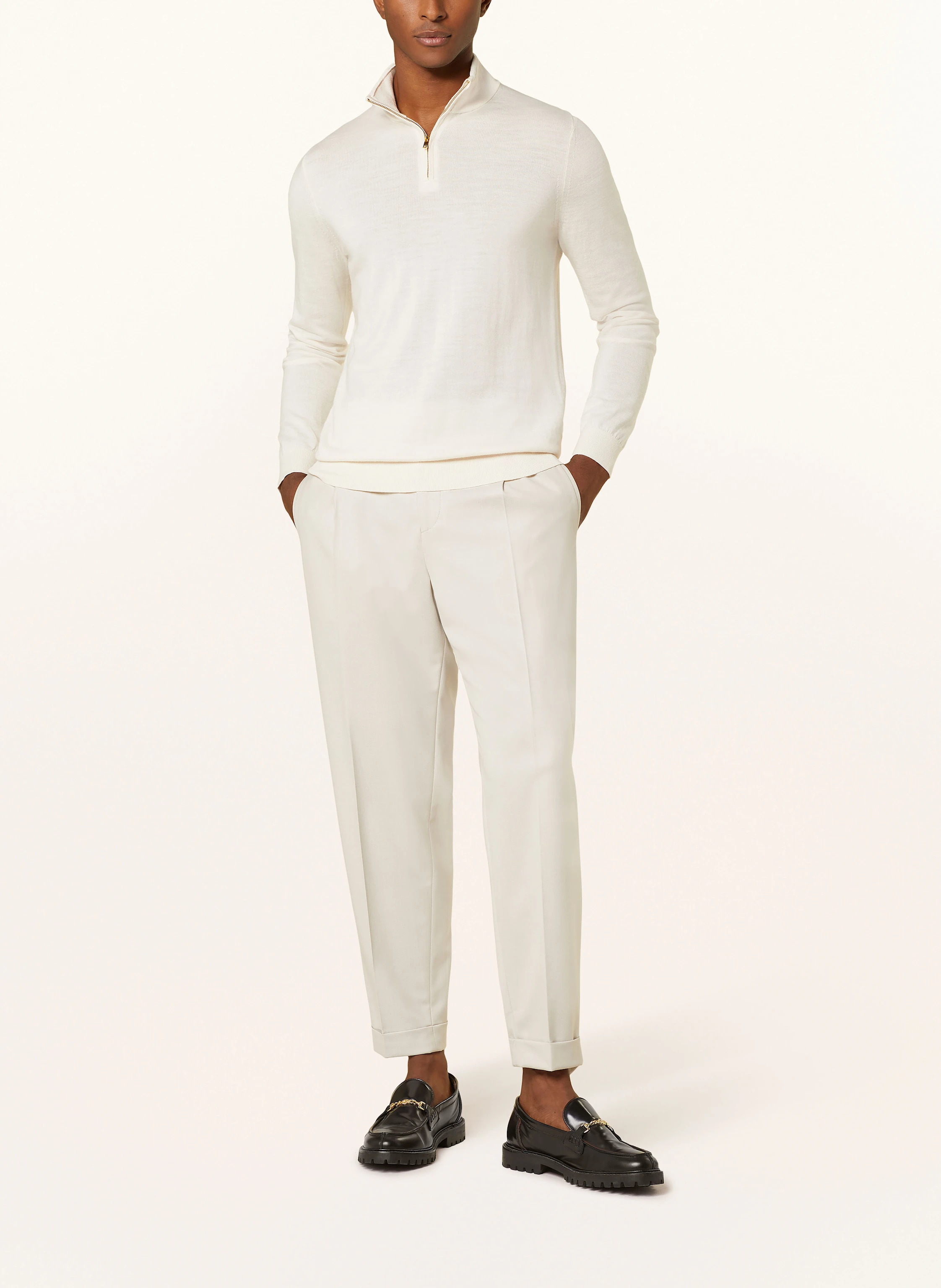 REISS Troyer BLACKHALL aus Merinowolle