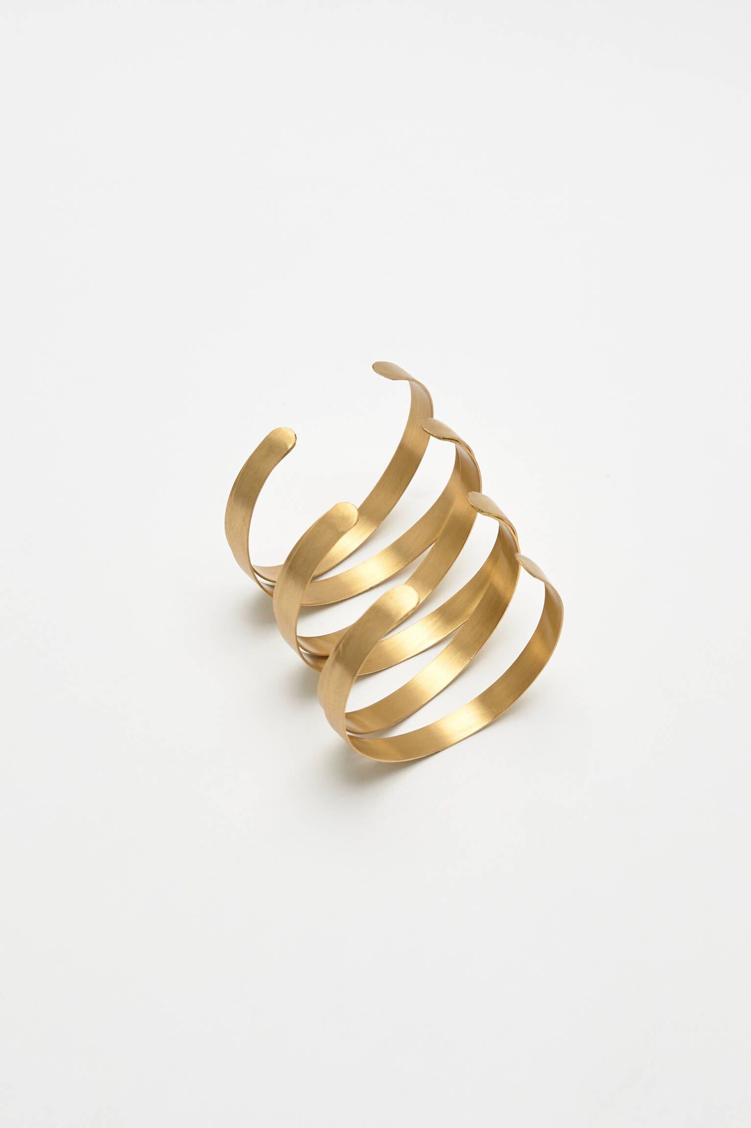 PULSEIRA ESPIRAL DOURADA - DOURADA