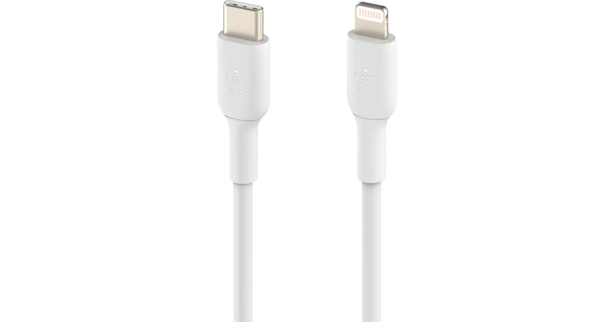 BelkinBoost Charge USB-C naar Lightning 1 meter kabel  (Wit, CAA003bt1MWH)