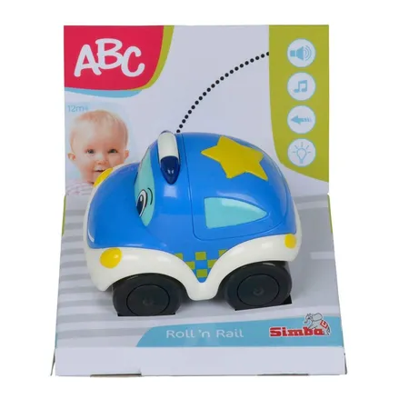 Simba ABC Sound Fahrzeuge, 1 Stück, 3-fach sortiert