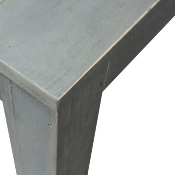 Eettafel Liefburg grijs steigerhout 95 x 200 cm