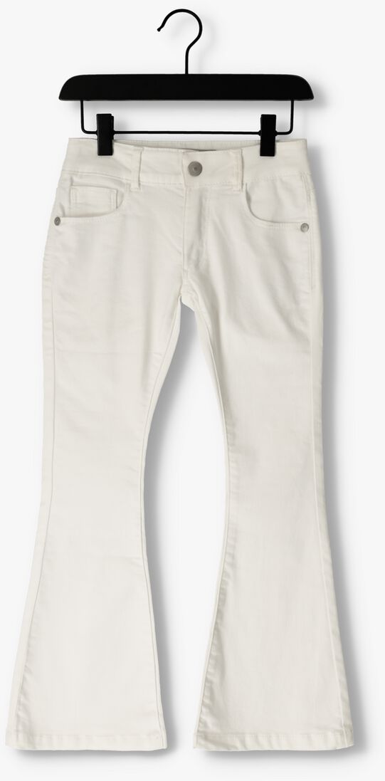 MOODSTREET witte moodstreet flared jeans stretch flared jeans