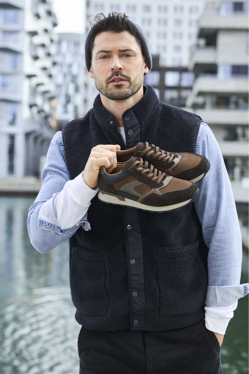 Rieker Sneakers Bruin Heren
