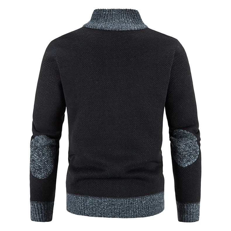 YIKES - Cardigan met opstaande kraag, kleurblok en rits
