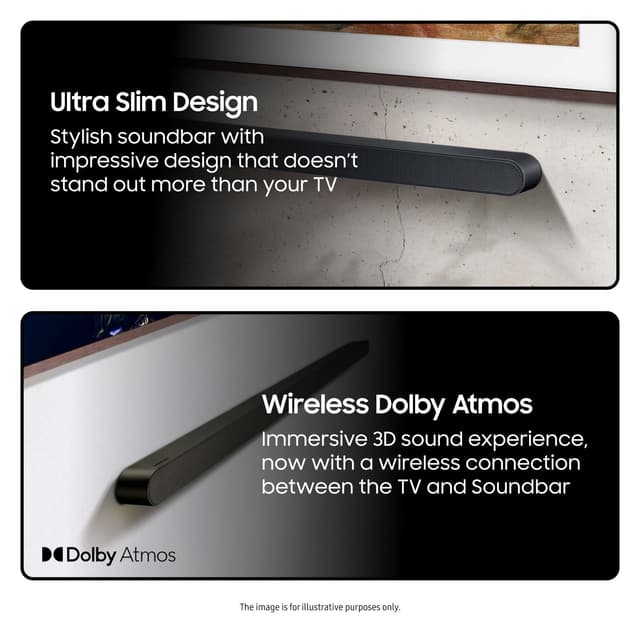 Samsung 3.1ch HW-S710D soundbar (sort)