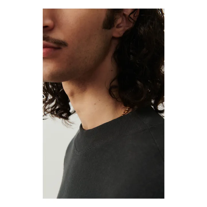 American Vintage T-shirt Rakabay | Gris anthracite