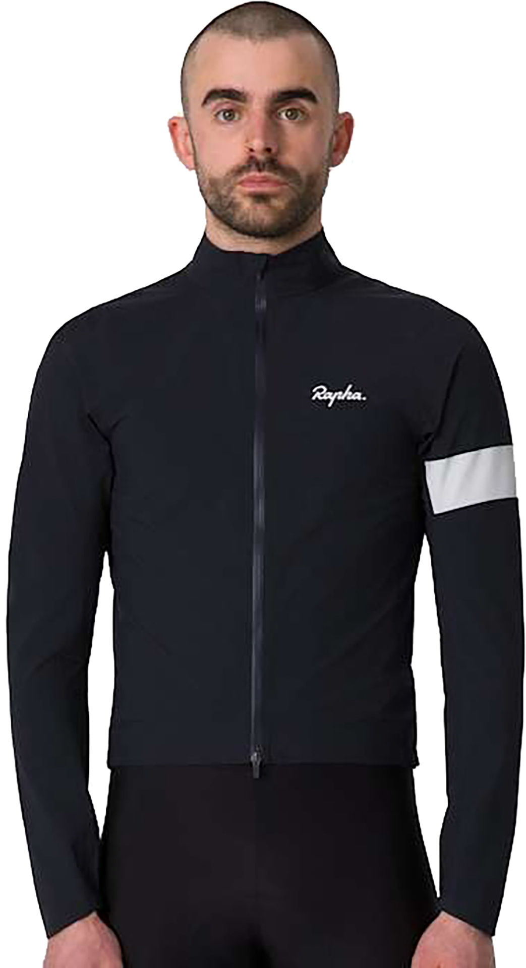 Core Rain Jacket Herre Black/White