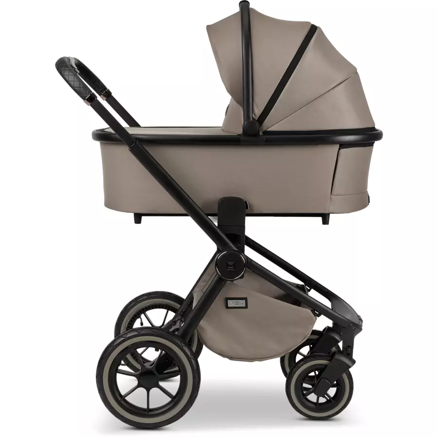 MOON Kombikinderwagen Resea Edition+ mudblack matt