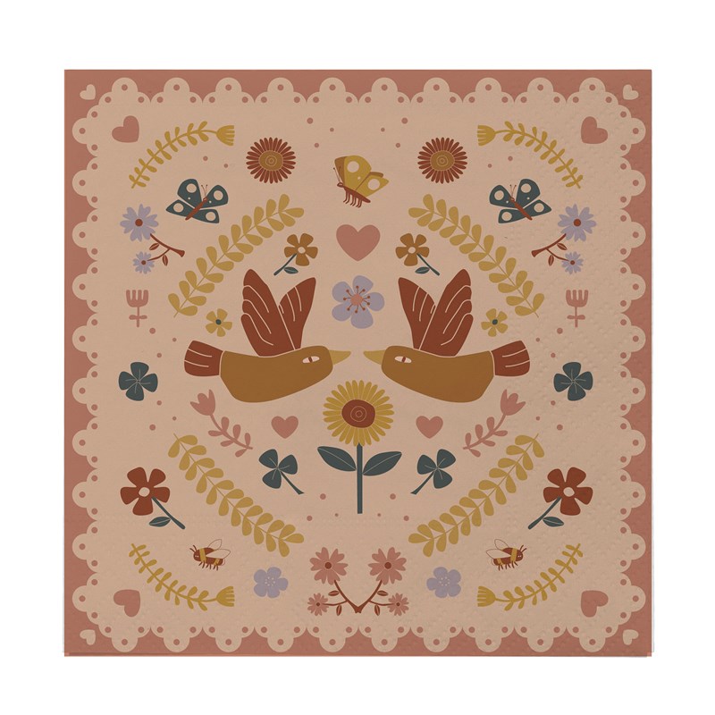 Bloomingville<br>Serviet Bryn