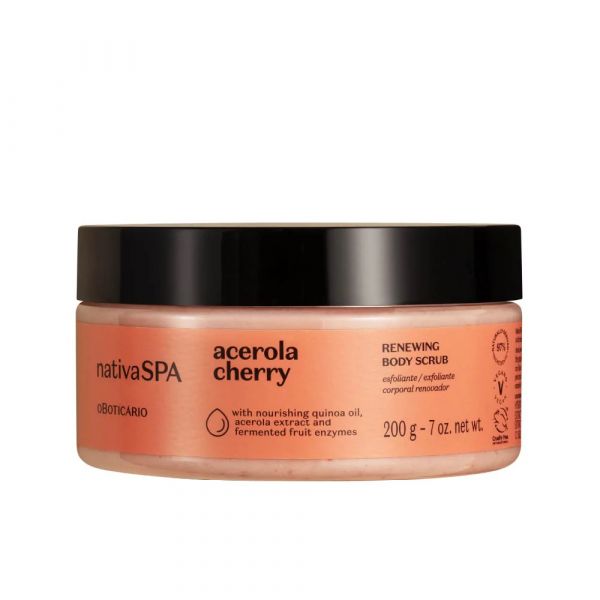 O Boticário Esfoliante Corporal Nativa Spa Acerola Cherry 200g