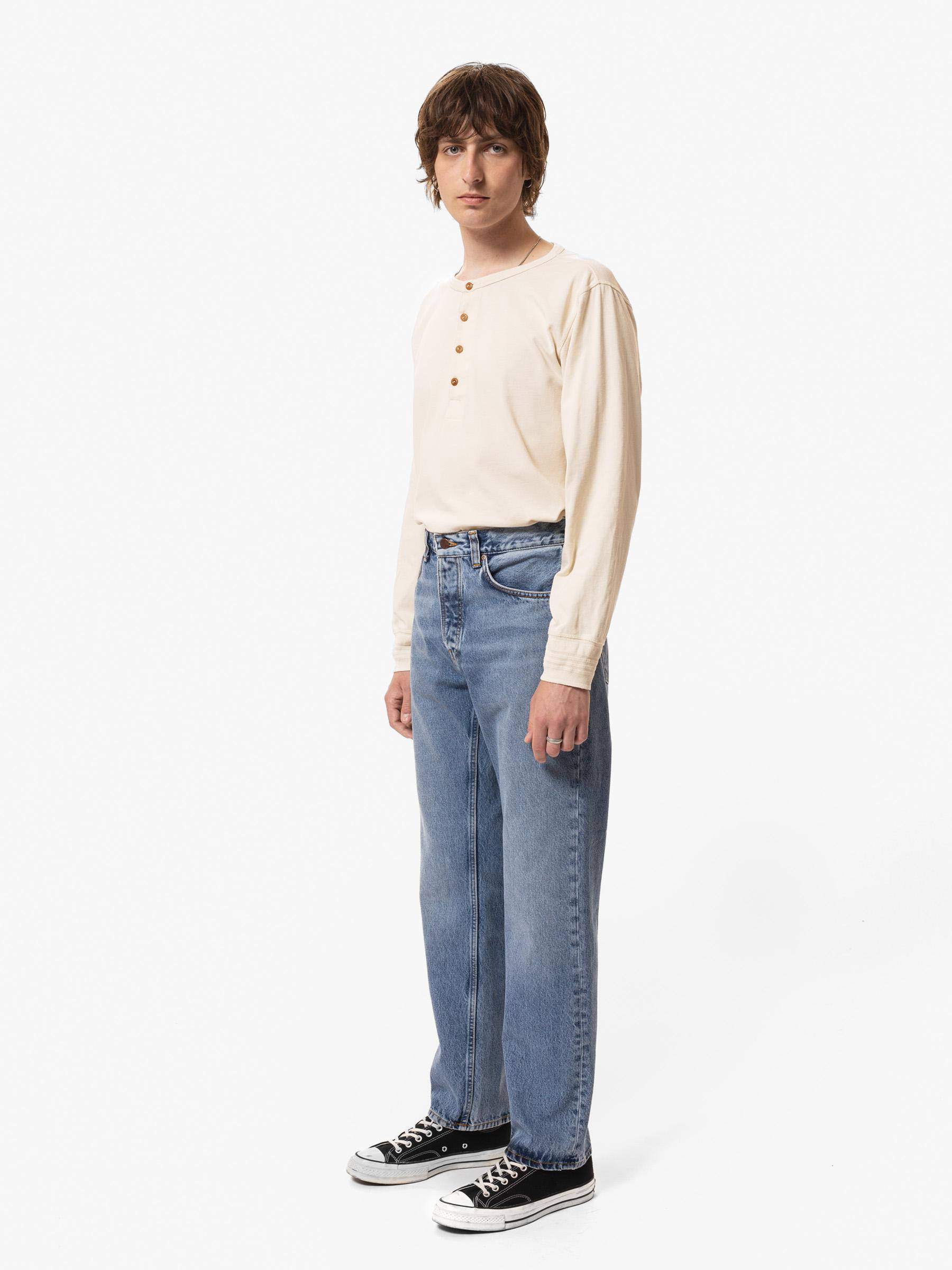 Nudie Jeans regular fit jeans Rad Rufus indigo blues