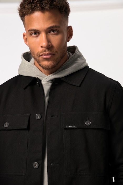 STHUGE Twilljacke, große Brusttaschen, bis 8 XL
