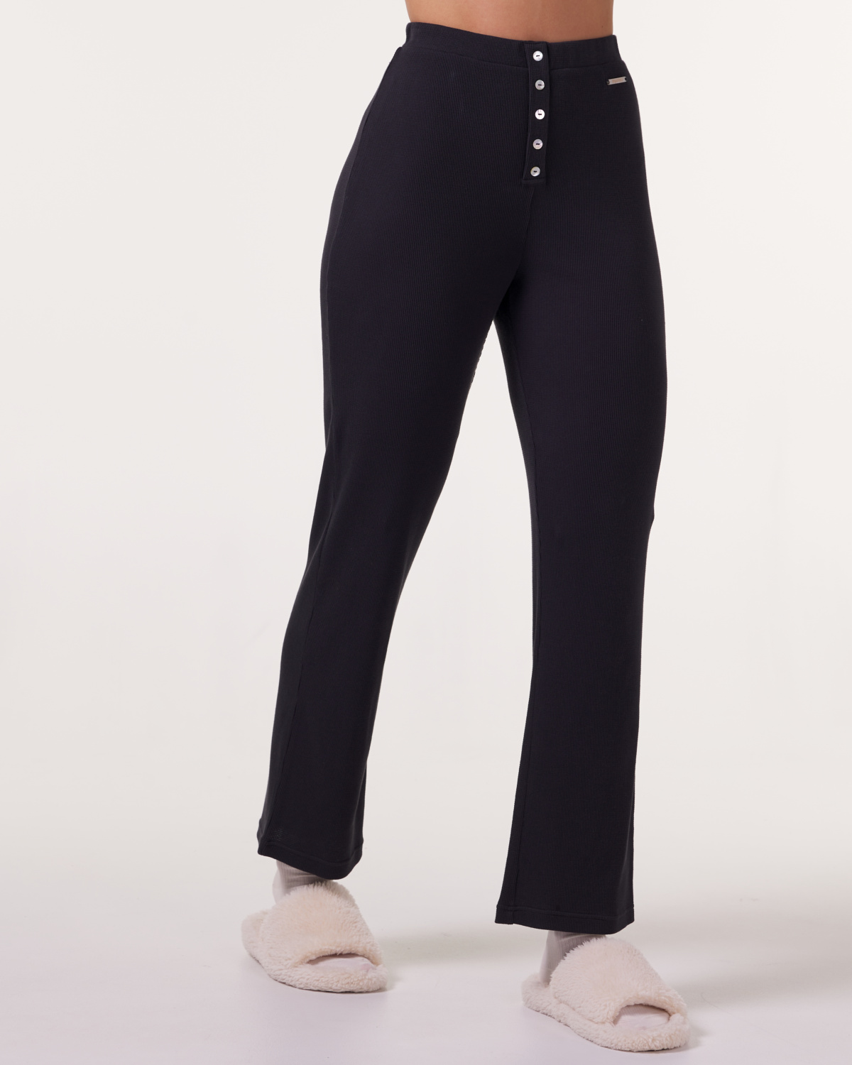 Bumpro Crisp Waffle Pant Black