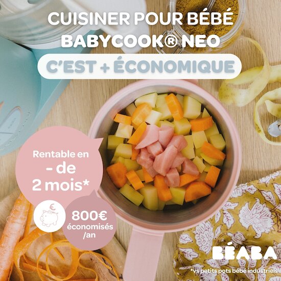 Babycook Néo Robot Bébé 6 en 1   Eucalyptus        de               Béaba