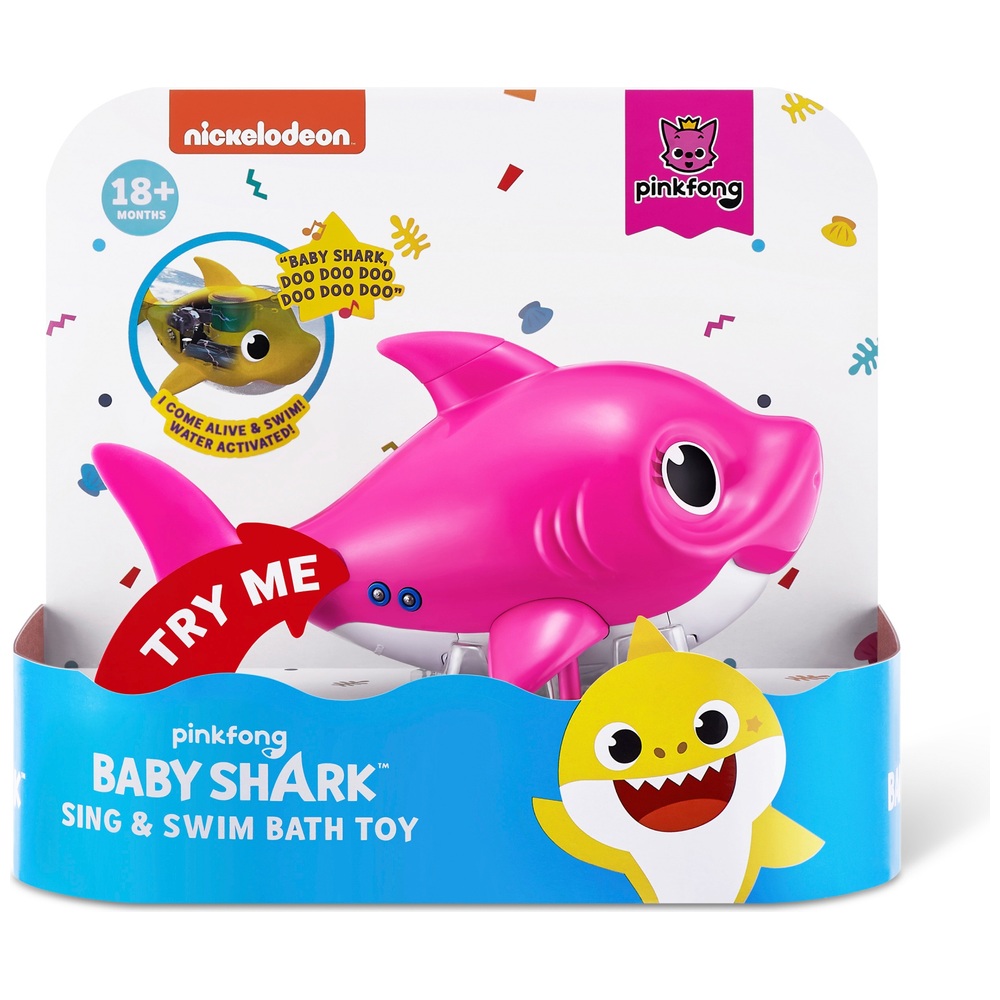 Baby Shark Sing- und Schwimm-Badespielzeug - Mama