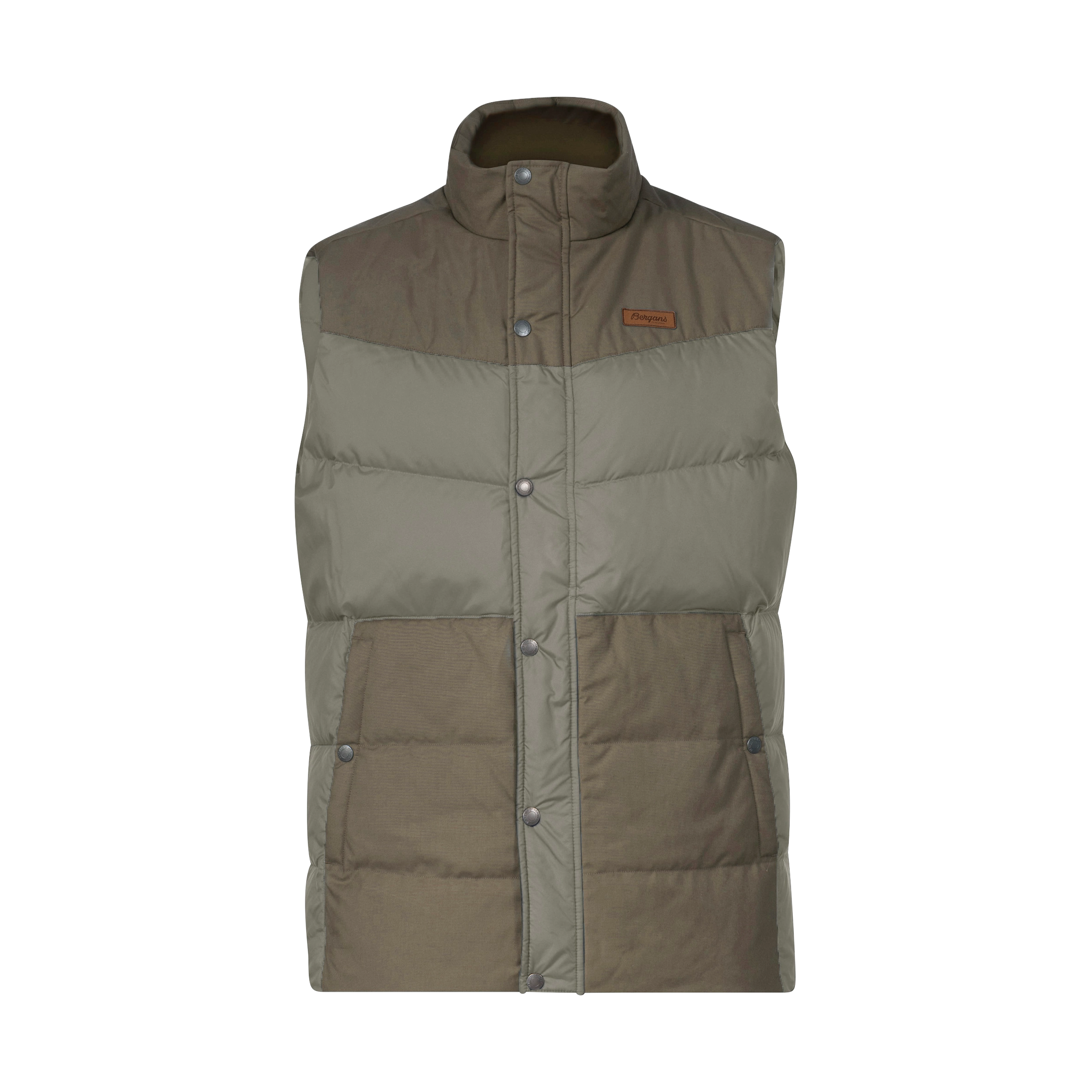 Nordmarka Outdoor Down Vest Men Green Mud