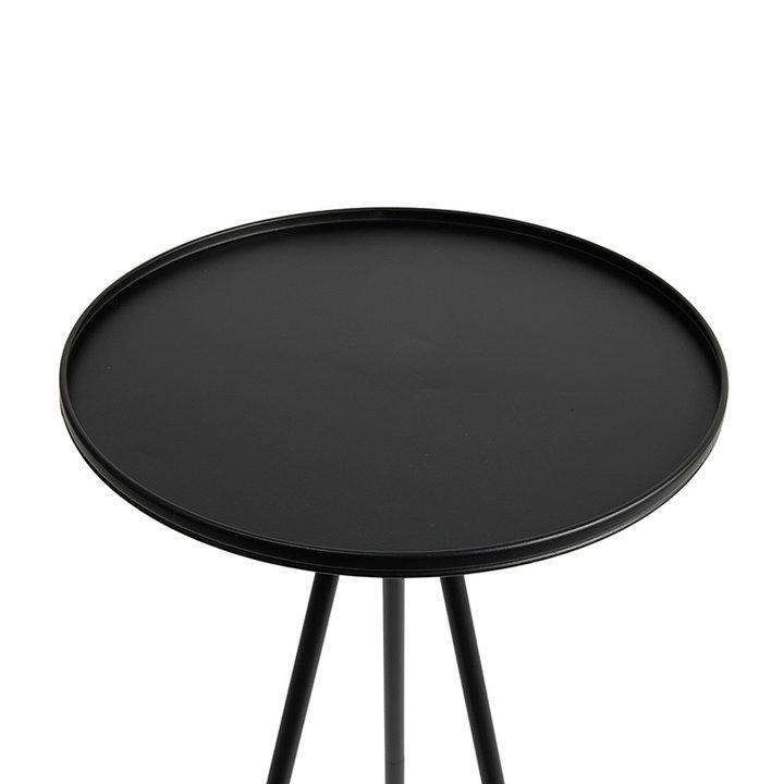 Bijzettafel - Amiens Zwart Laag | Elegant en simplistisch