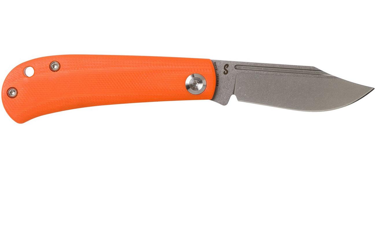 Kansept Bevy T2026S8 Orange G10 zakmes, Nick Swan design