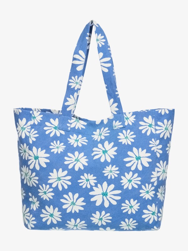 Anti Bad Vibes Grand sac tote Bleu Femme