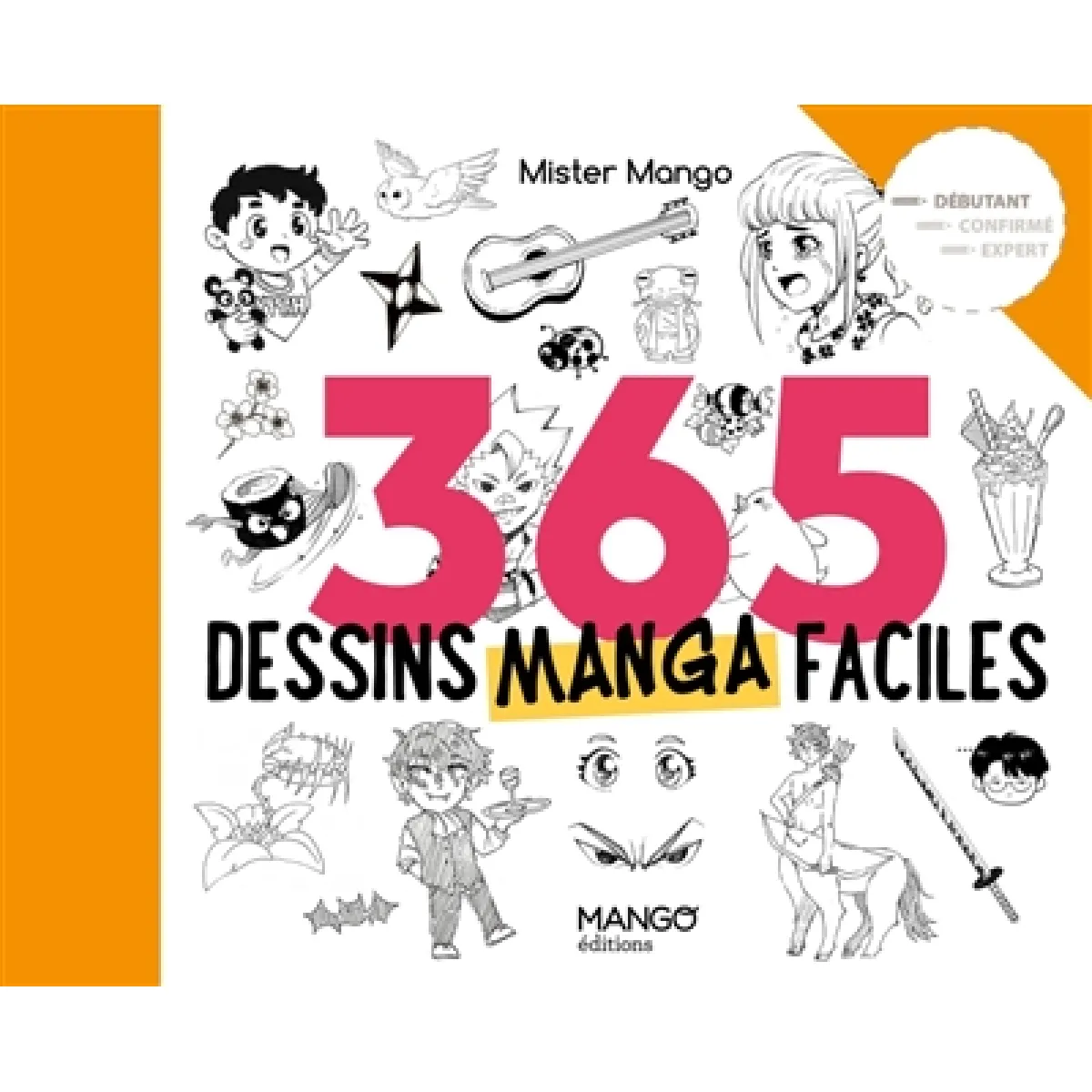 365 dessins manga faciles