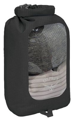 Sac Etanche Osprey Dry Sack w/window 6 L Noir