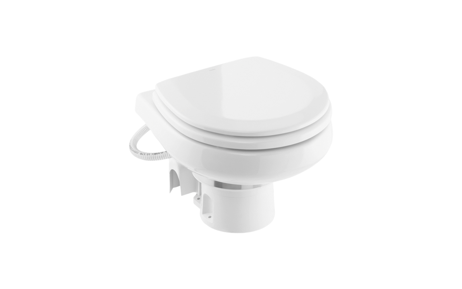 Dometic MasterFlush MF 7120 Elektrische Zerhackertoilette mit Frischwasserspülung Standardhöhe 12 V