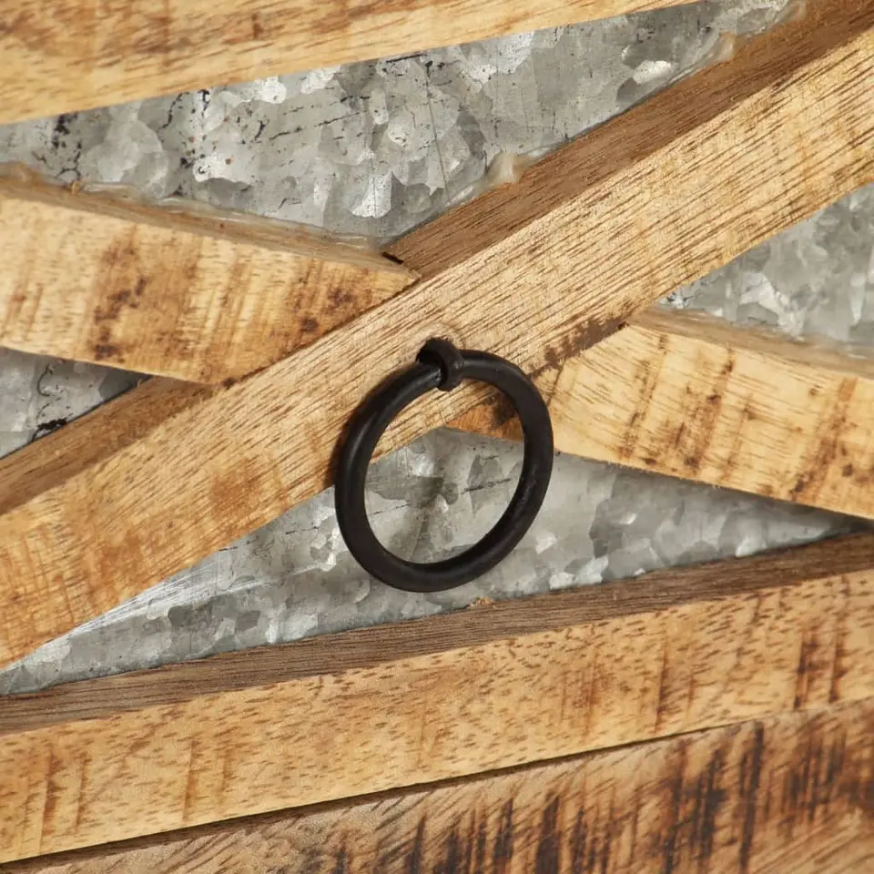 vidaXL - Wandtafel - Bruin - Hout