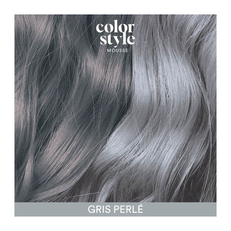 Mousse colorante coiffante gris perlé Indola Vegan 200ML