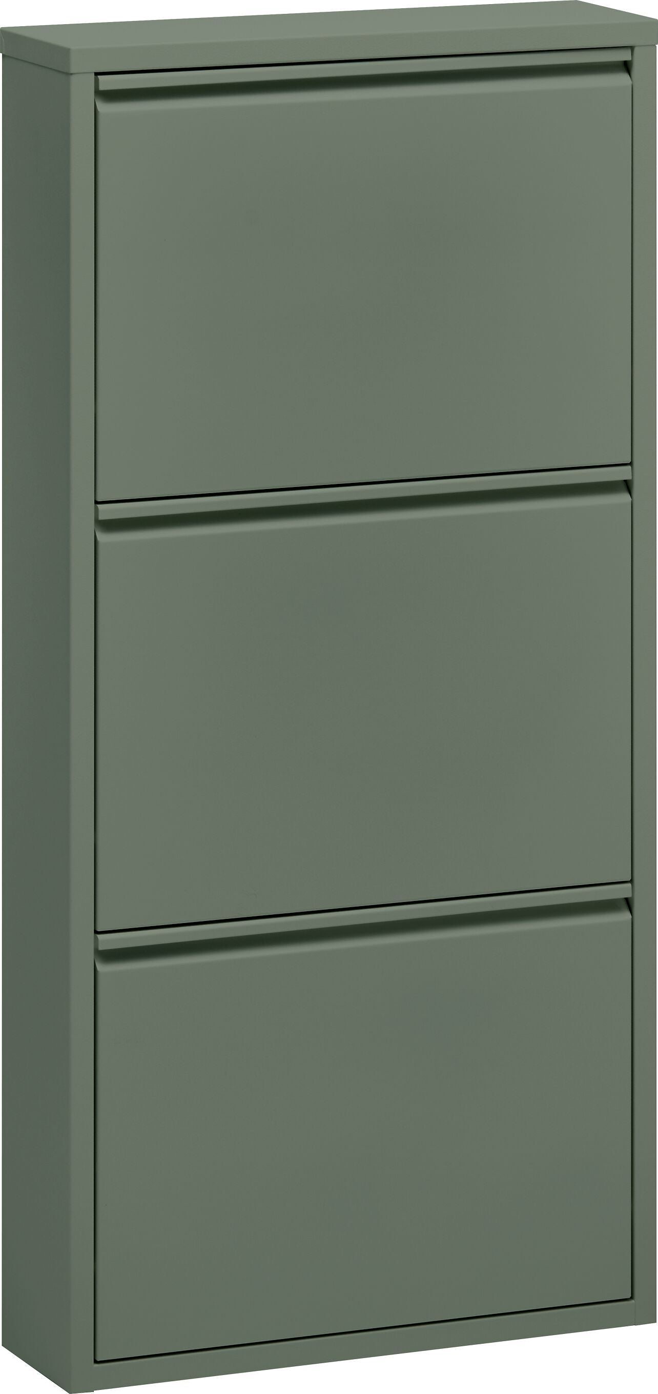 TOBEY Schuhkippe - Thymiangrün / B: 50.0 cm x T: 15.0 cm x H: 103.5 cm
