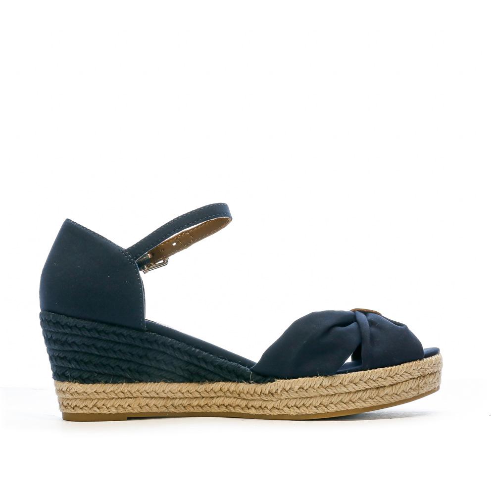 Tommy Hilfiger Sandale Marine Femme Tommy Hilfiger Wedge