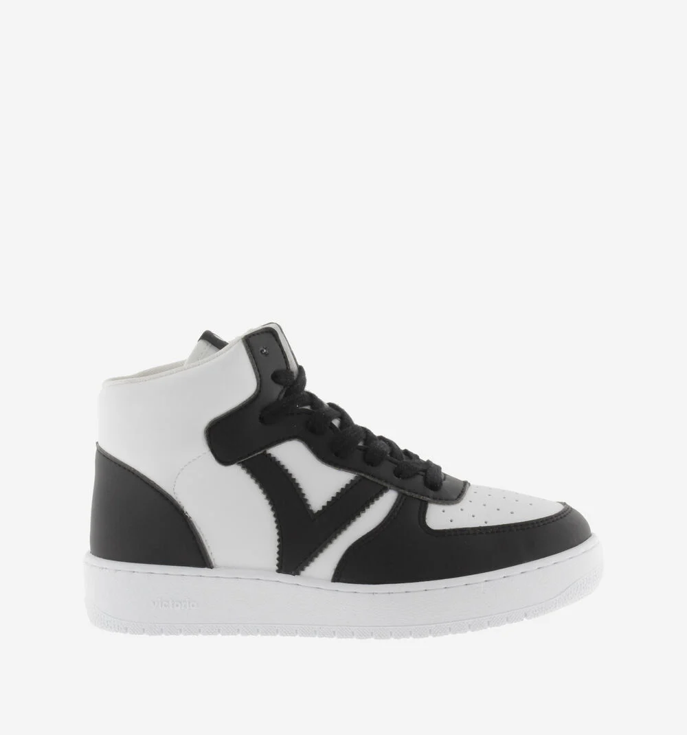MADRID FAUX LEATHER MID BOOTNEGRO