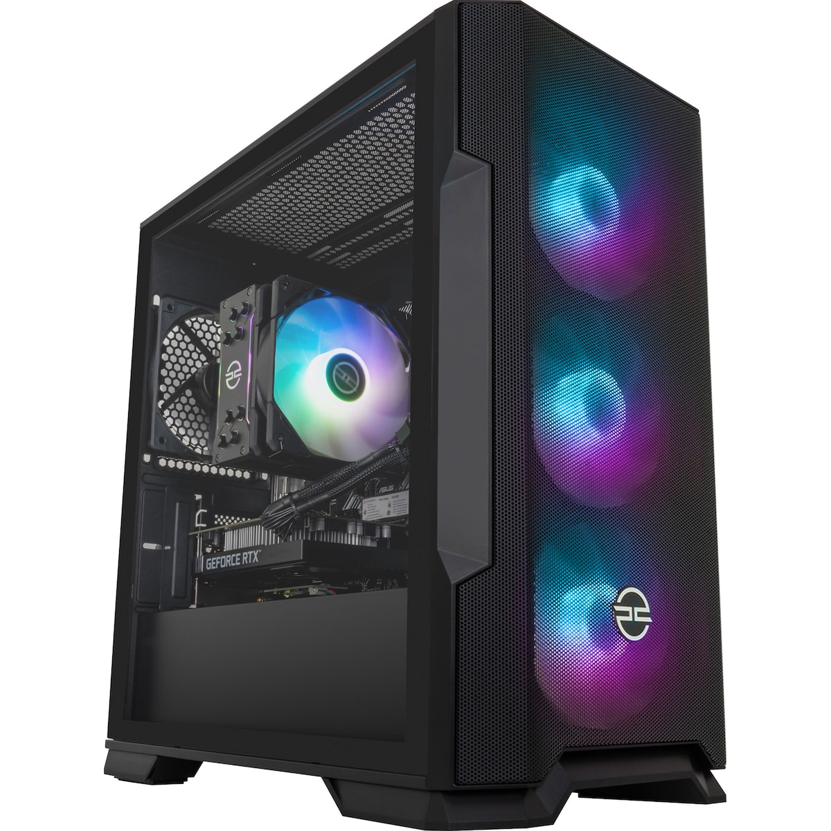 PCSpecialist Core 200 R5-5/16/512/3050 stasjonær gaming-PC