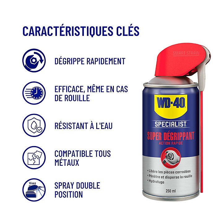 Super Dégrippant WD-40 Specialist 250ml