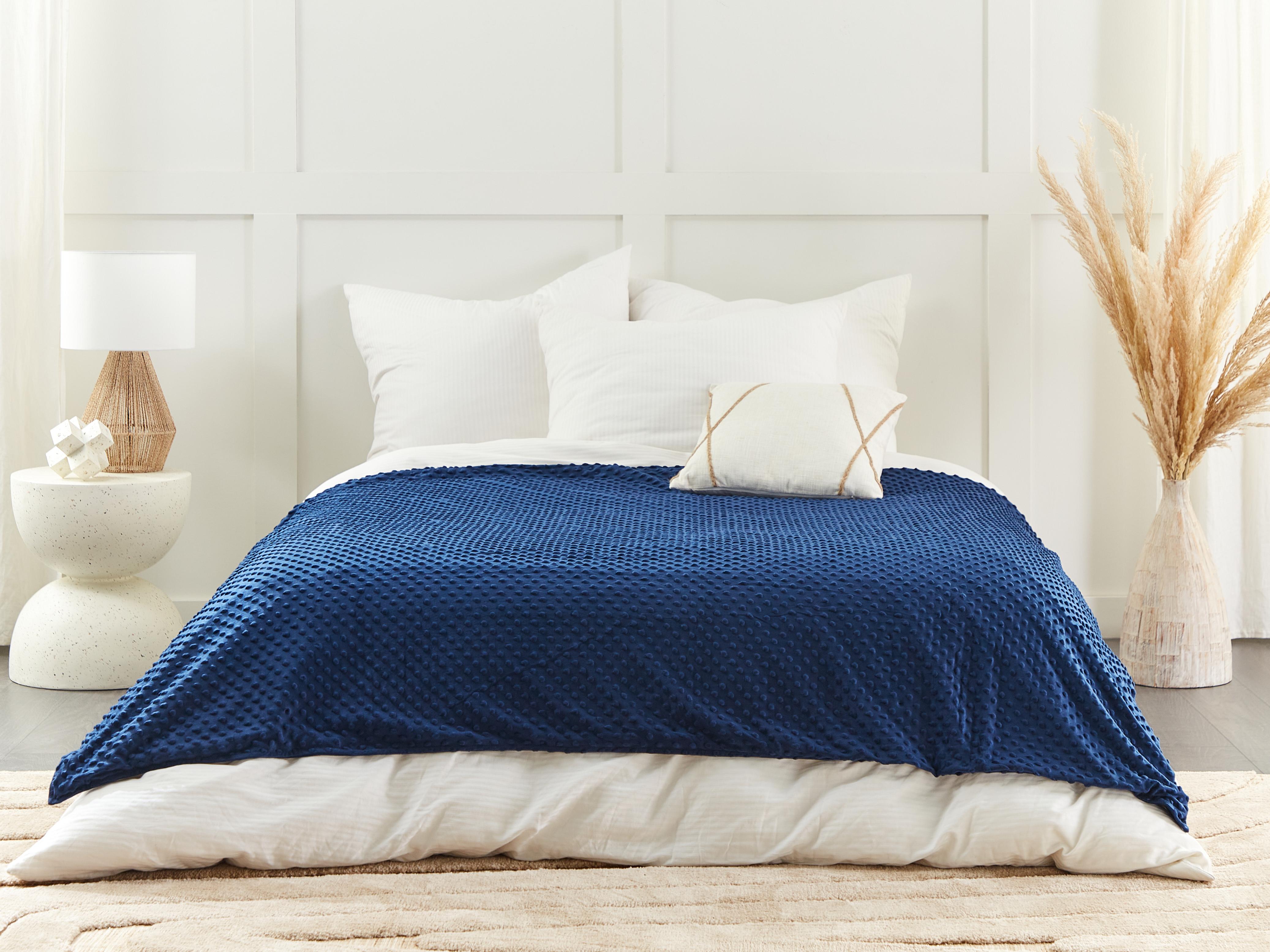 Hoes verzwaringsdeken 1100 CALLISTO 150 x 200 cm Marineblauw