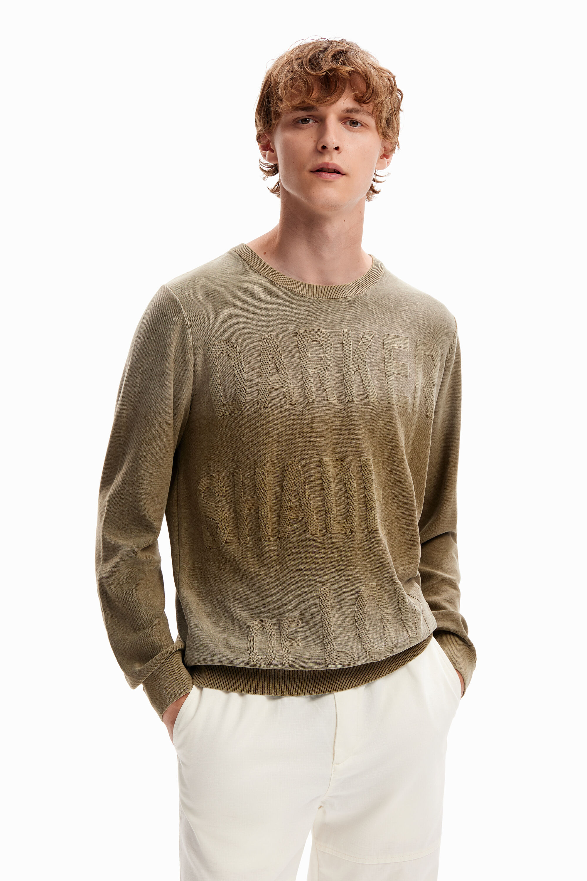 Pull dégradé message